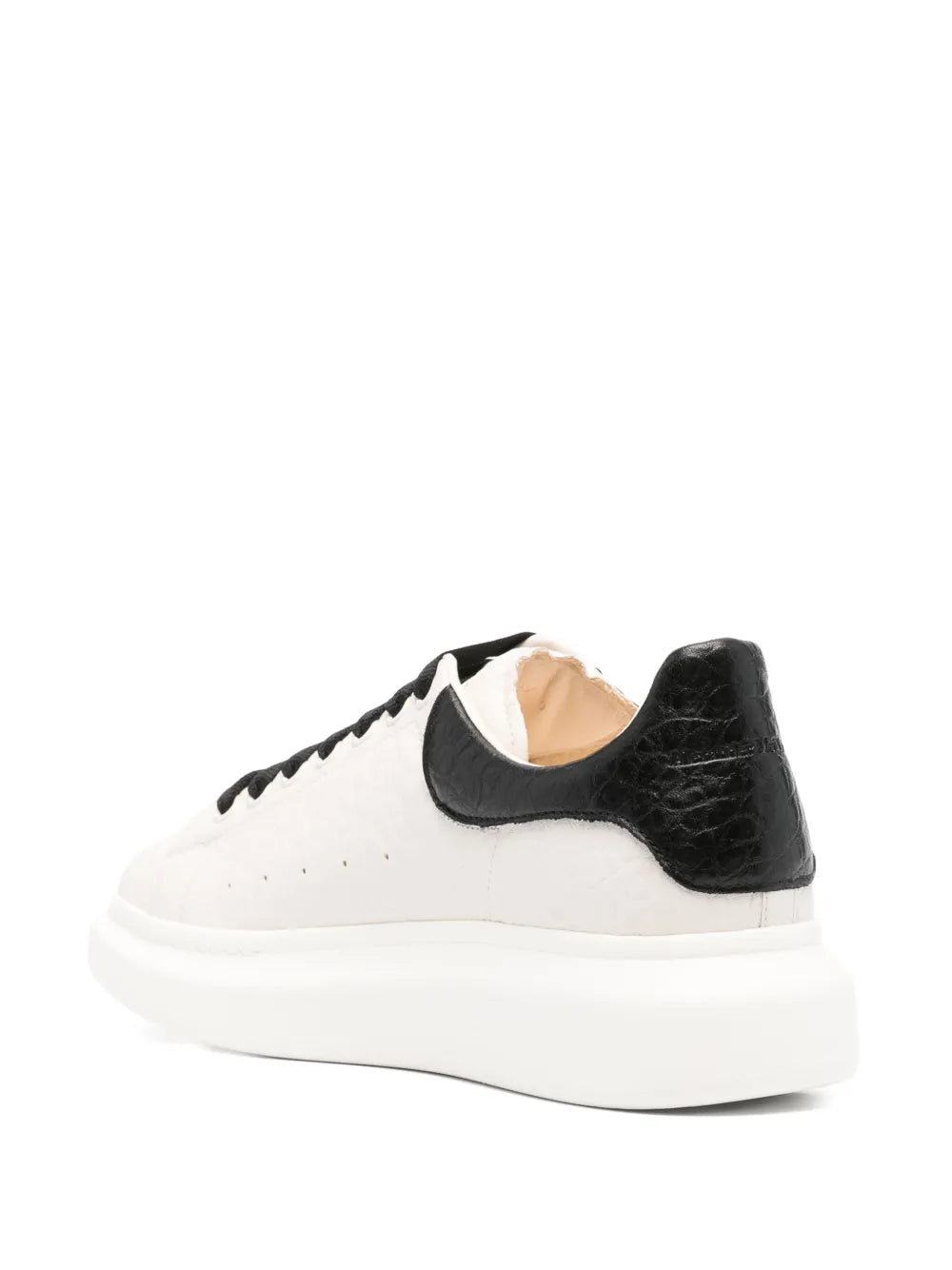 Alexander McQueen - White Black Laces