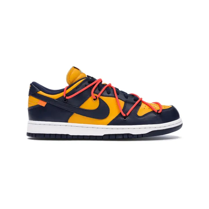 Off White Nike Dunk Low - University Gold