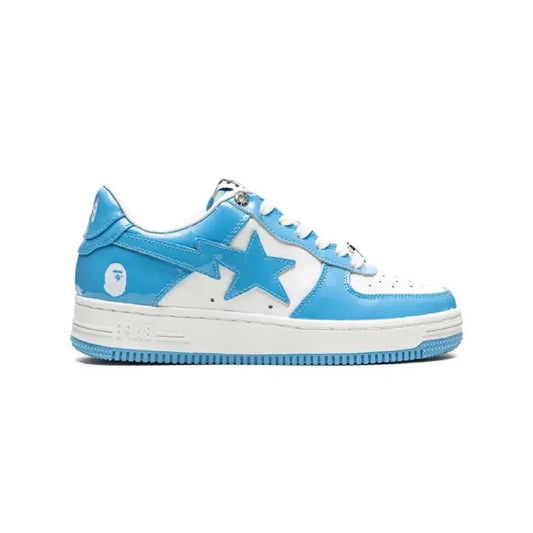 Bape Sta - Patent Leather Blue White