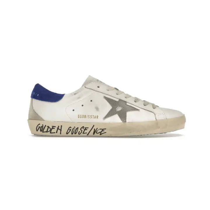 Golden Goose - White Snake Blue