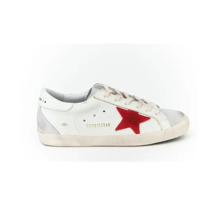 Golden Goose - White Red
